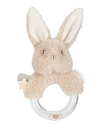 Sonajero Anillo Conejito Newborn Natural Little Dutch